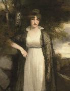 Portrait in oils of Eleanor Agnes Hobart John Hoppner
